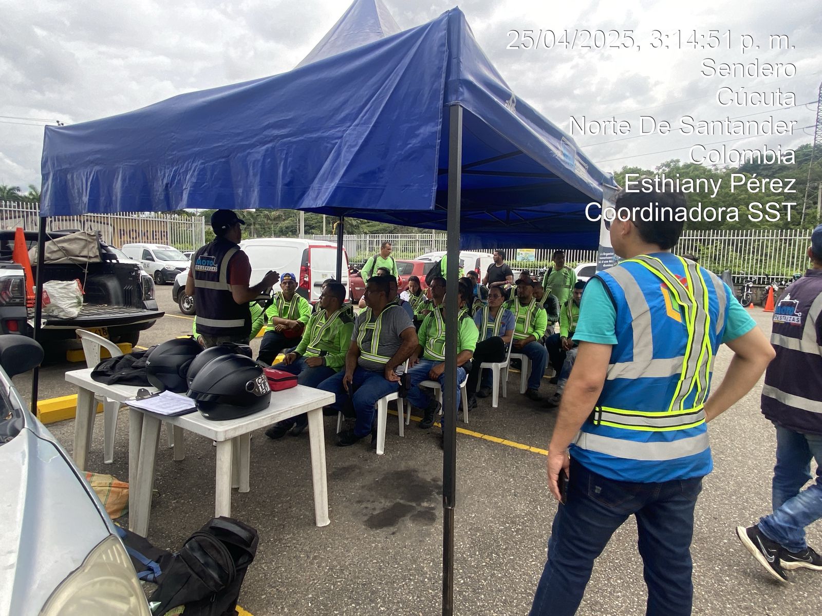 Evidencia de capacitación